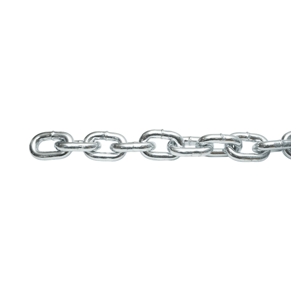 Galvanizált lánc 10x28.5x33.5mm DIN766 10m/tekercs műanyag dob