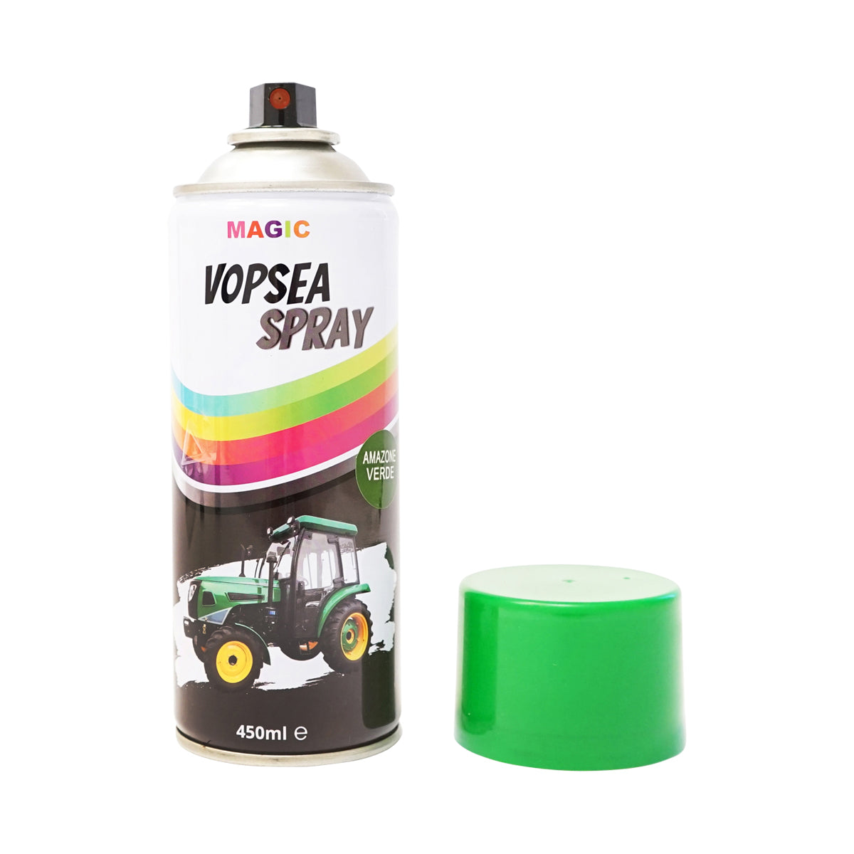 Amazone professzionális gyorsan száradó zöld autófesték spray 450ml MAGIC