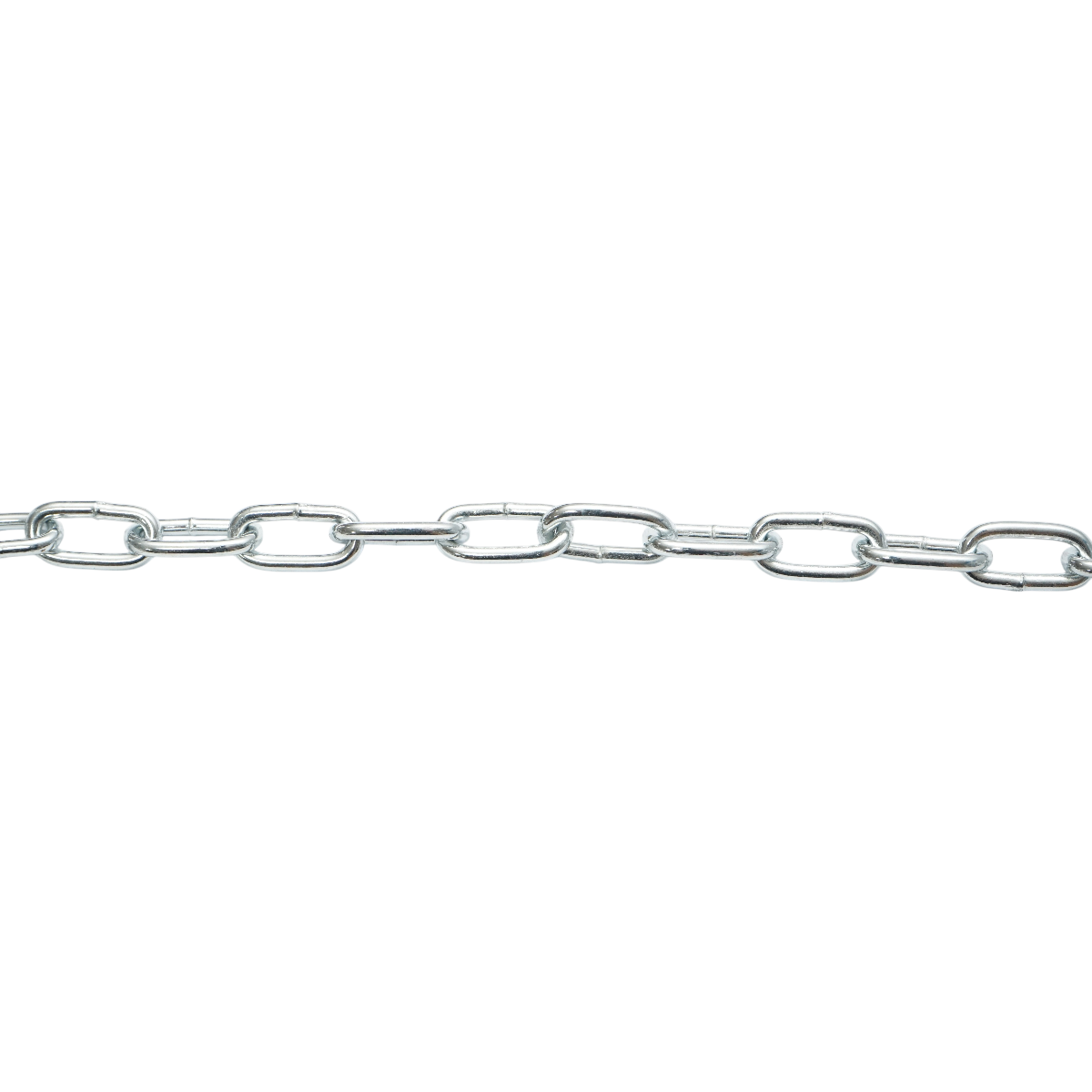 Elektroihorganyzott lánc 3.5x18x14mm DIN5685A 60m/tekercs műanyag dob