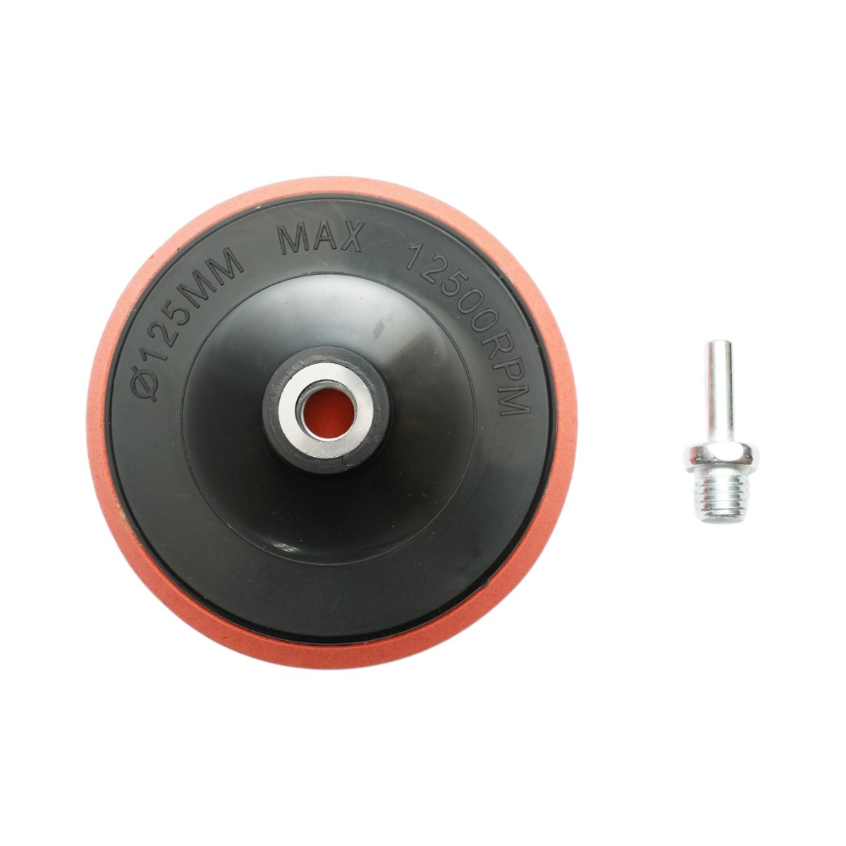 Velcro csiszolókorong-tartó 125mm, M14 adapter sarokcsiszolóhoz és fúrógéphez Breckner Germany