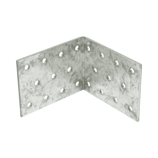 Összekötő bilincs 80x80x60mm, vastagság 2.5mm, horganyzott acél