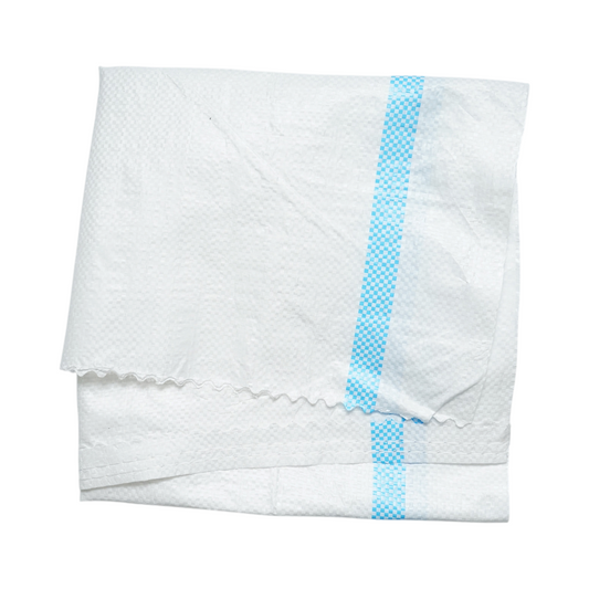 Fehér raffia táska 50x100cm PP 50g