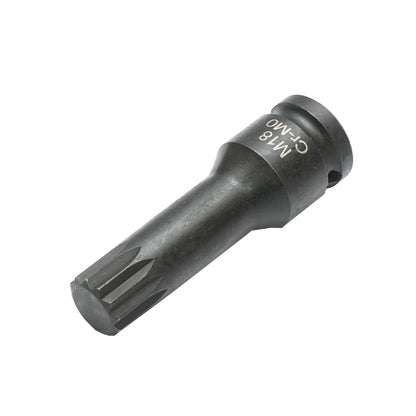 M18 spline ütőcsavarkulcs, 78 mm, 1/2" négyzetes Cr-Mo