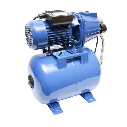 Víznyomásfokozó, hidrofor, 550W 220V, áramlás 45L/min, H50m, tartály 24L, sebesség 2860 r/min AUTOJET80S Breckner Germany