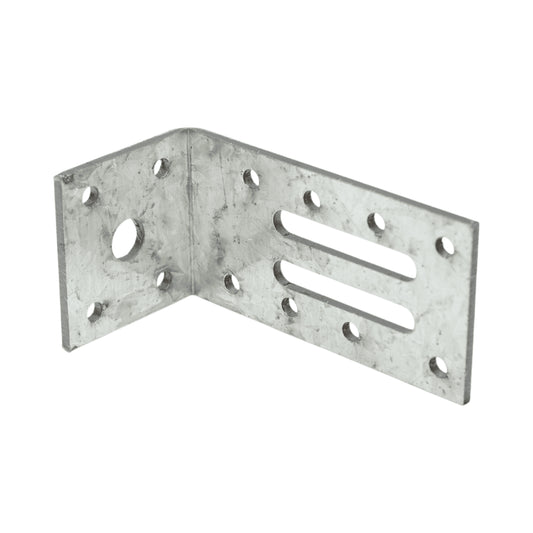 Állítható csuklózár 90x48x48mm, vastagság 3mm, horganyzott acélból