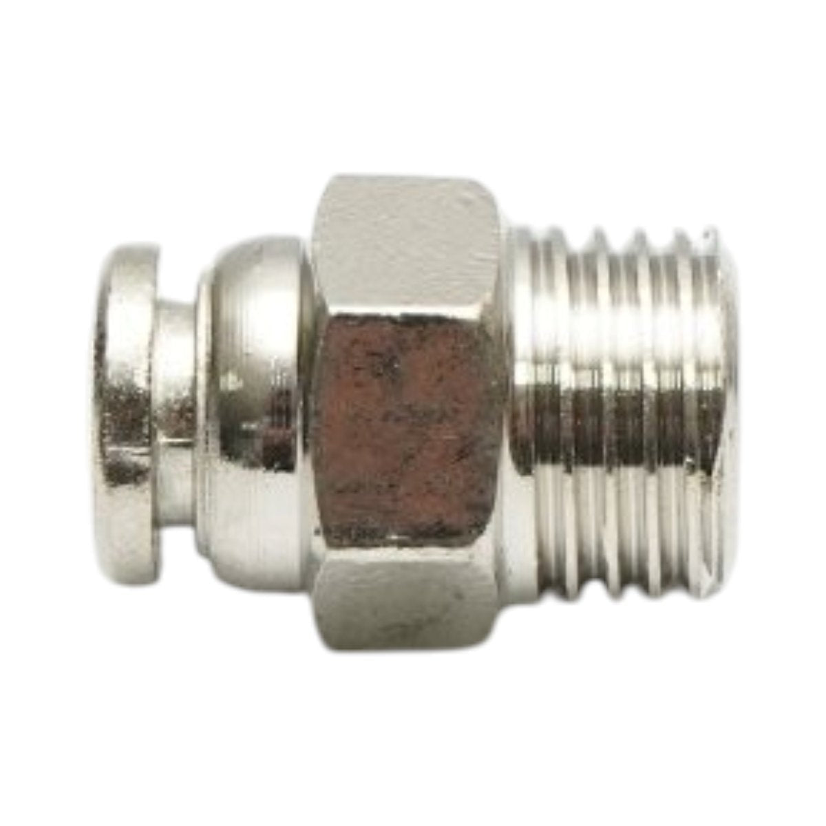 Gyors csatlakozó egyenes fém 6mm külső menet 1/4 inch