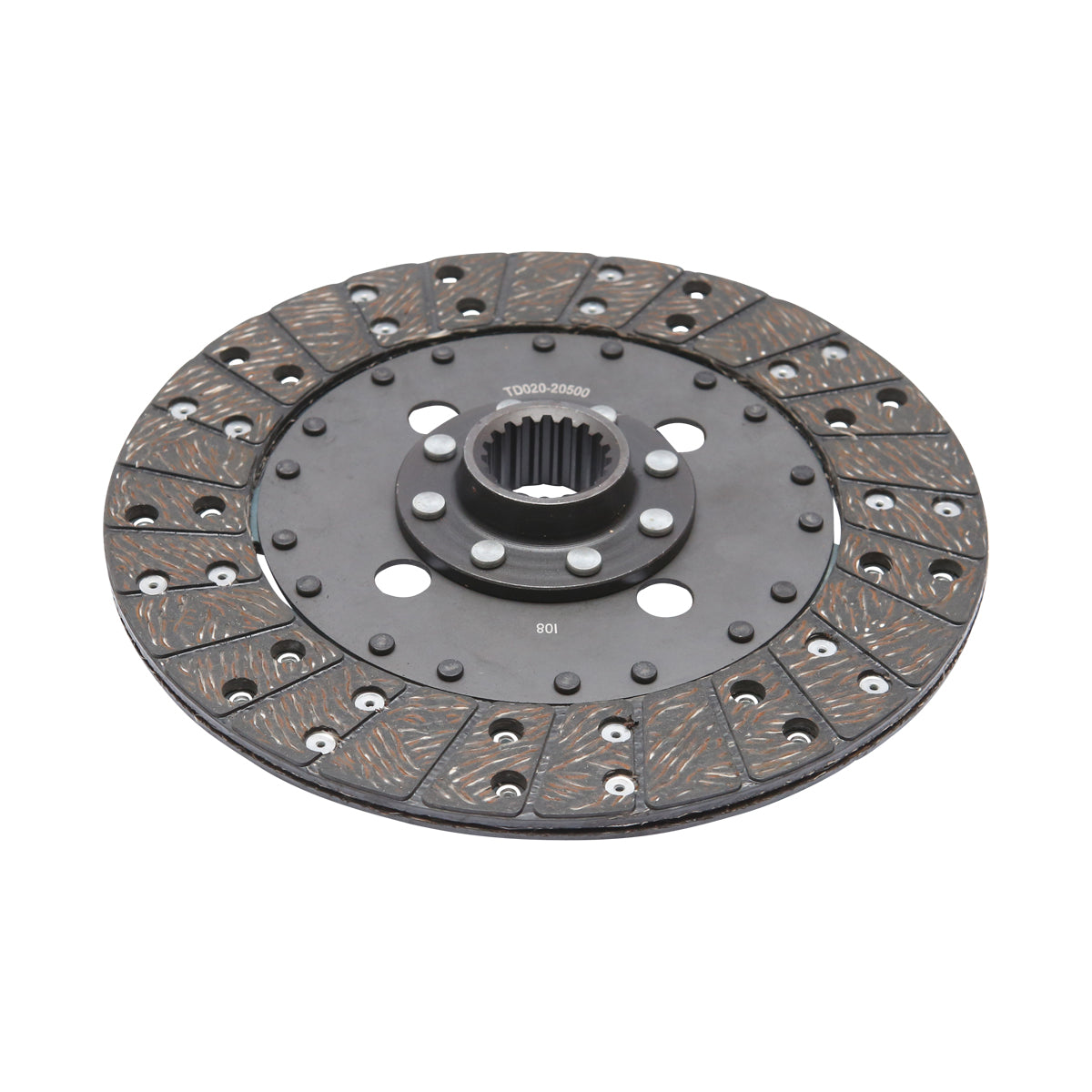 Kuplungtárcsa Kubota OEM kódhoz TD020-20500, TA020-20500 Breckner Germany