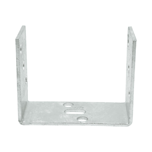 Horganyzott acél, vastagság 4 mm, 121x60x102 mm, horganyzott acél, hegyes aljzat 121x60x102 mm