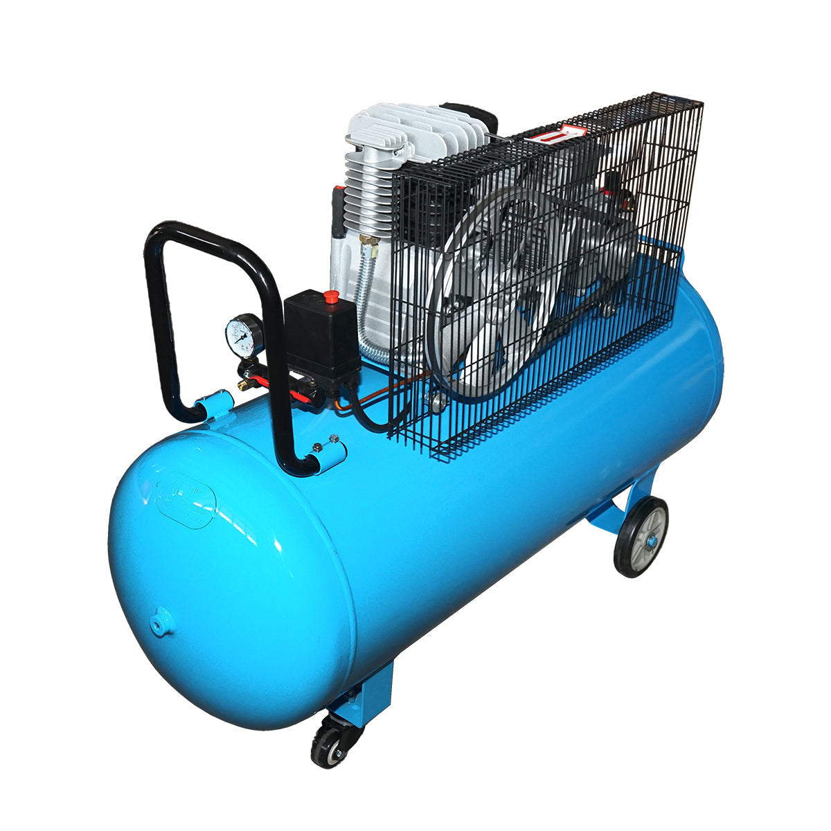 Légkompresszor 380V, 200L, teljesítmény 3kW/4CP maximális nyomás 8 Bar, áramlás 250L/min Breckner Germany