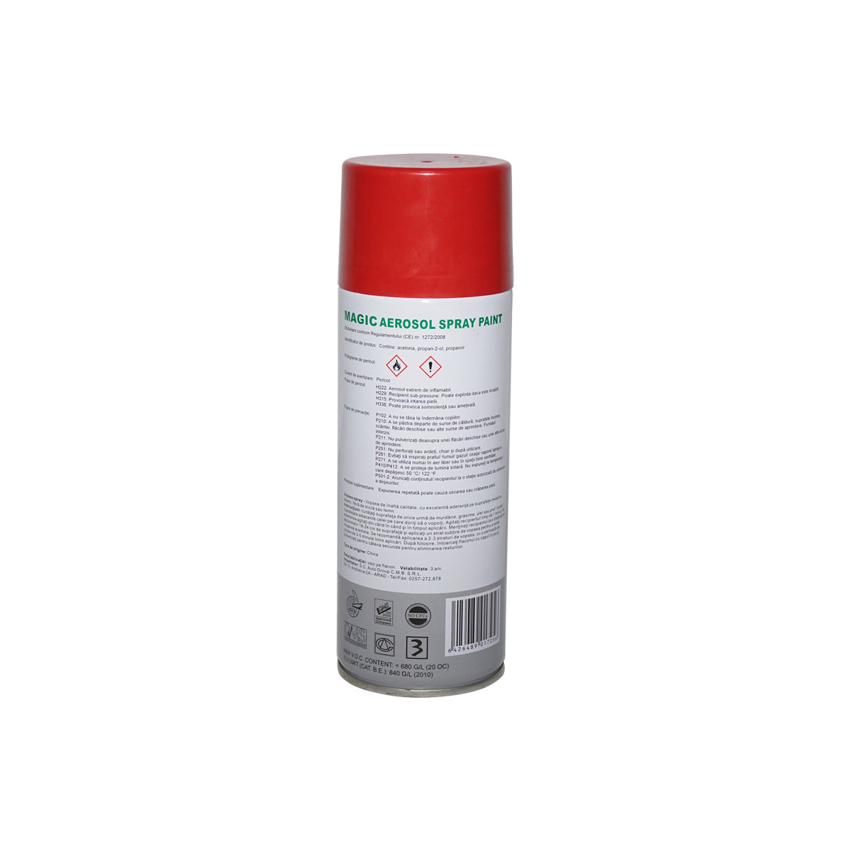 Festékszóró Magic red 250 450 ml