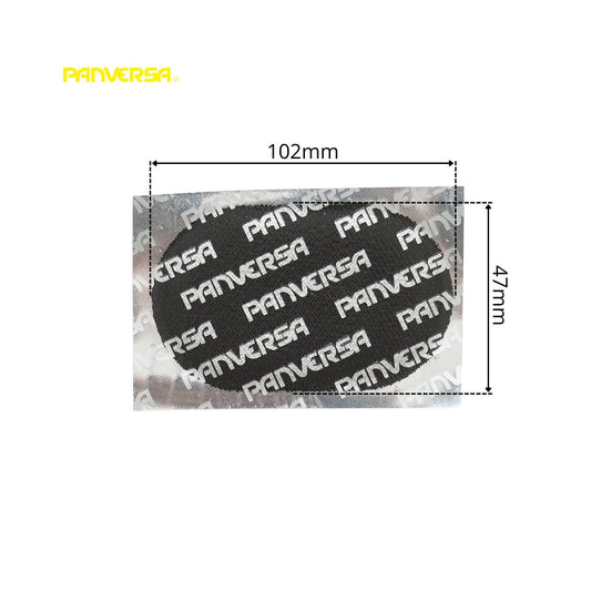 Ovális vulkanizáló foltok 47x102mm PP8 Panversa belső csövekhez