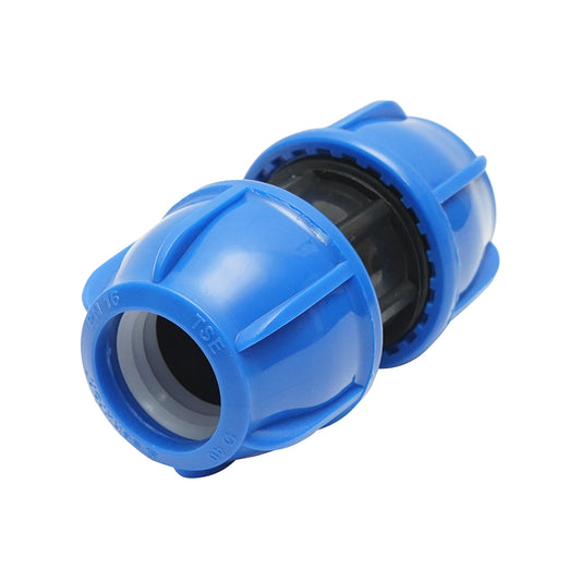 Egyenlő tömörítőaljzat D40x40mm, PN16 öntözőrendszerekhez