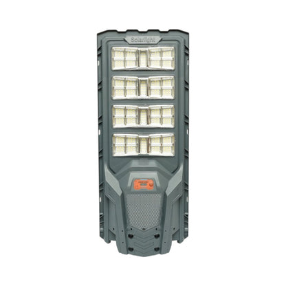 Napelemes LED közvilágítási lámpa 800W 40W napelem panellel, 30000mAh akkumulátor, mozgásérzékelő, távirányító, oszlopra szerelhető IP65 Breckner Germany