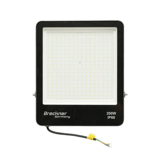 LED Reflektor 200W, 220V, 6500K, 18000lm Flood típus 325x270x32mm IP66 Breckner Germany