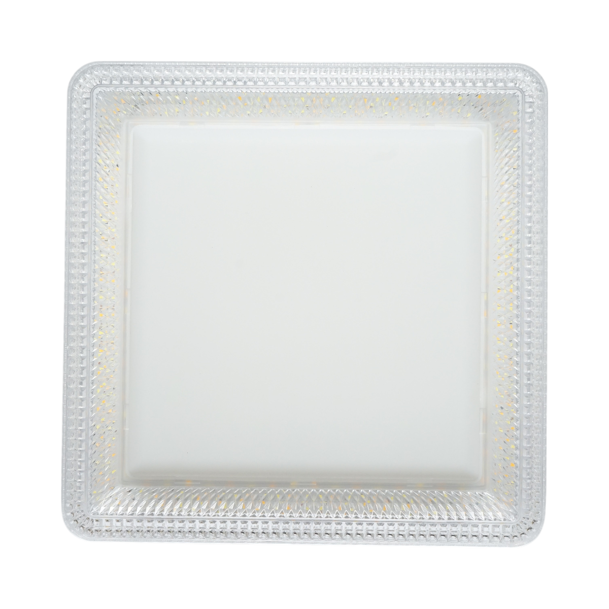 Négyzet alakú LED mennyezeti lámpa 36W, 220V állítható fény 3CCT 3000K/4000K/6500K 230x230x40mm IP20