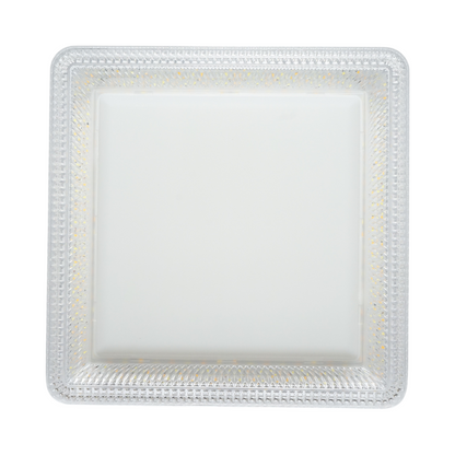 Négyzet alakú LED mennyezeti lámpa 36W, 220V állítható fény 3CCT 3000K/4000K/6500K 230x230x40mm IP20