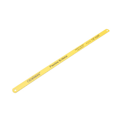 2 darabos szett Bi-Metal flexibilis 300mm 24T Crownman Bi-Metal flexibilis szalagfűrész Crownman