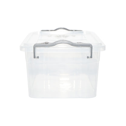 3L tárolódoboz átlátszó műanyag fedéllel 170x255x110mm Breckner Germany