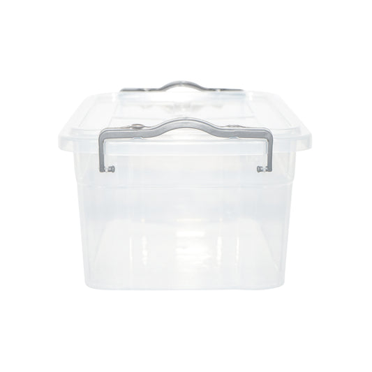 3L tárolódoboz átlátszó műanyag fedéllel 170x255x110mm Breckner Germany