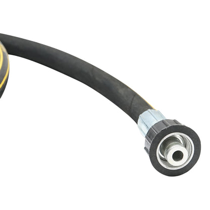 10 m-es tömlődob DN8 2SN 22x1,5 mm-es csatlakozóval és 3/8"-os megerősítéssel a végeken