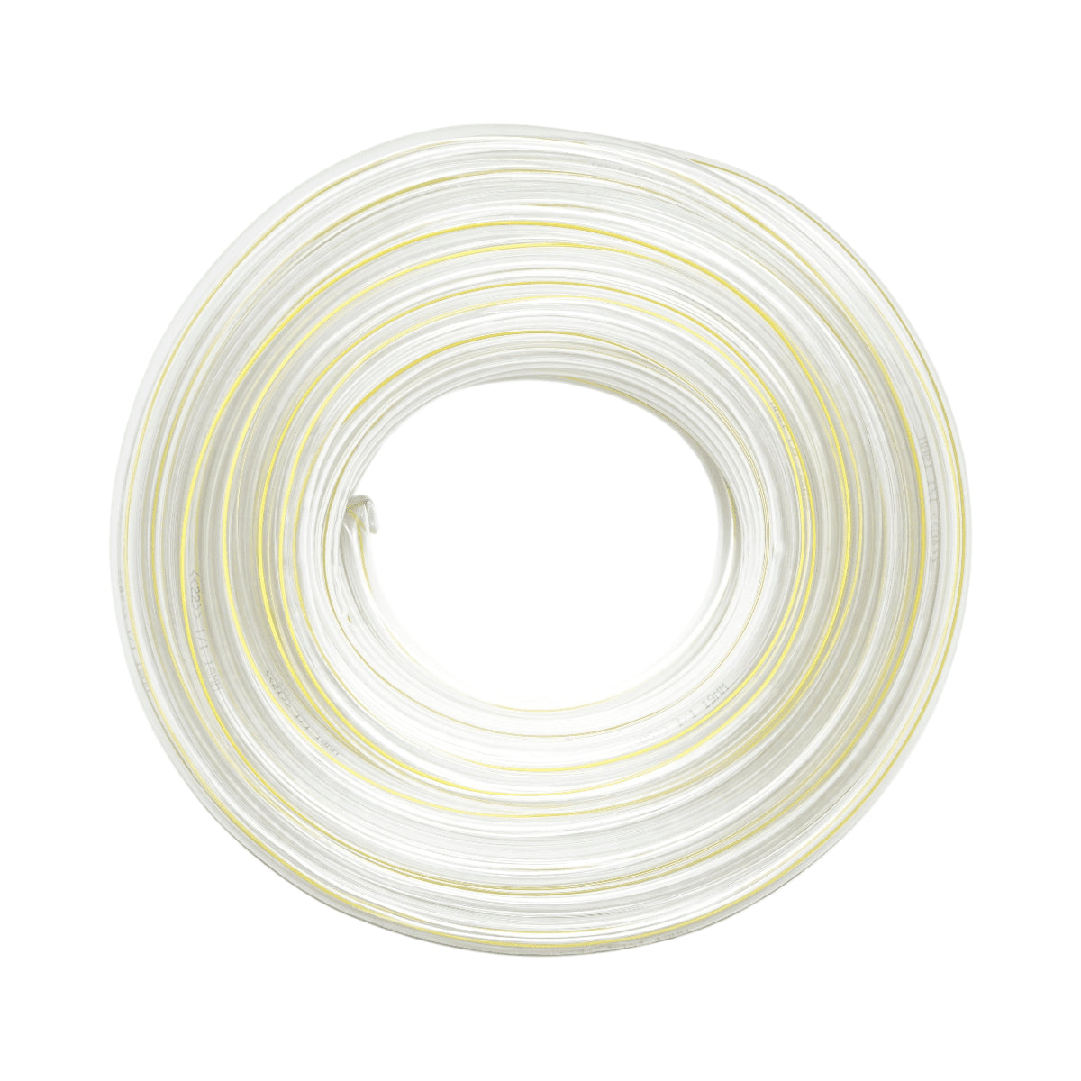 Átlátszó PVC kerti tömlő, slag, 3/4 inch (19mm), PN1 bar 50m/tekercs