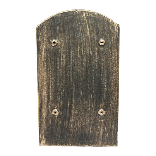 Antik aranyozott postaláda 410X260X90mm 2 kulccsal és rögzítő tartozékokkal