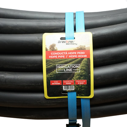 Vízvezeték PEHD 100M / tekercs D32mm max 6 BAR Breckner Germany