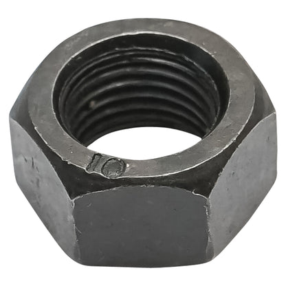 50 db fekete hatszögletű anya DIN 934 M12X1.25 G10 készlet, fekete