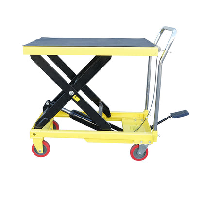 Hidraulikus mozgó munkaasztal 240-750mm, maximális terhelés 300Kg (ollós)