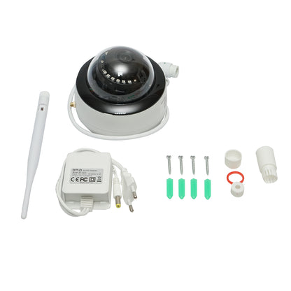 5 MP megfigyelő kamera, P2P WIFI 2.4GHz, 360 fokos mozgásérzékelővel, emberérzékeléssel és iCSee alkalmazással.
