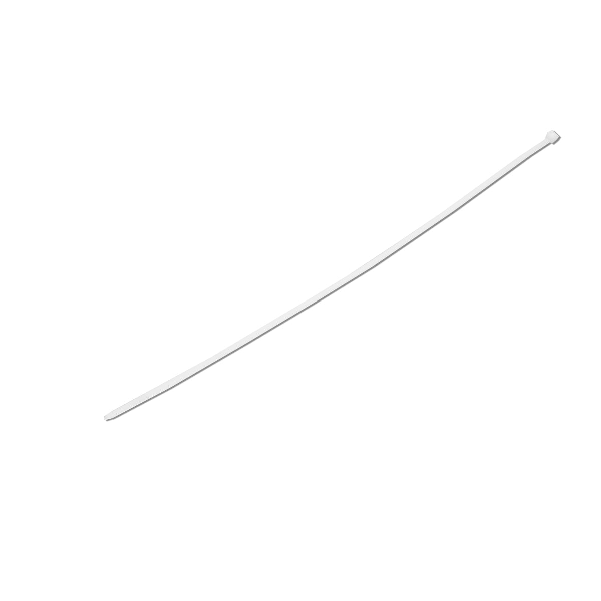 Fehér műanyag nyaklánc fehér 4.8x380mm 100 db/készlet Breckner Germany