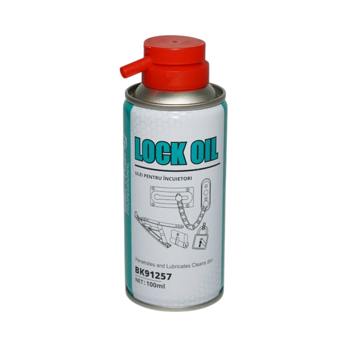 Spray kenőolaj zárszerkezetekhez, zárakhoz és lakat 100ml Breckner Germany
