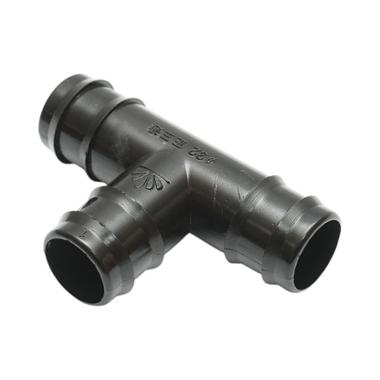 Egyenlő csatlakozó csonk 32x32x32mm csepegtetőcsőhöz öntözőrendszerekhez