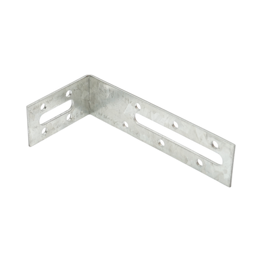Állítható kötőbilincs 55x120x30mm, vastagság 2mm, horganyzott acél