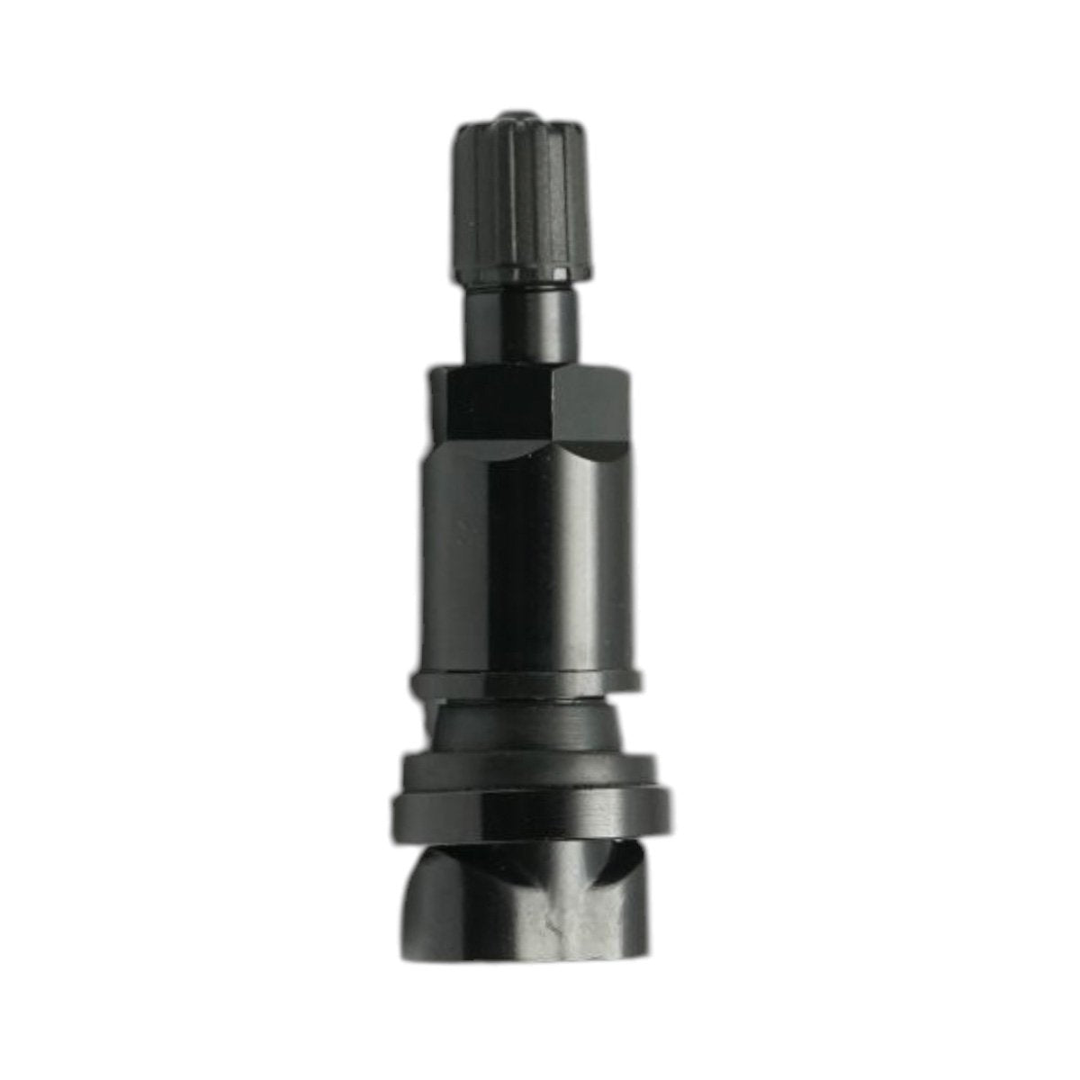 Fekete tubeless kerékszelep 54mm TPMS-01 szenzor kompatibilis