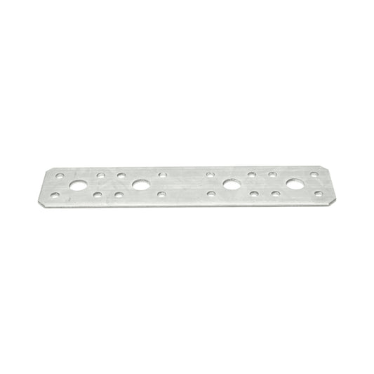 Lapos illesztési elem 180x40mm, vastagság 2,5mm, horganyzott acélból
