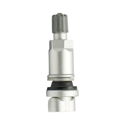 Ezüst színű tömlőnélküli gumiszelep, 54 mm, TPMS-01 szenzorhoz kompatibilis