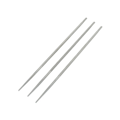 3 darabos hegyes kerek reszelő lánc fűrészhez 4.8x200mm 3/16 inch