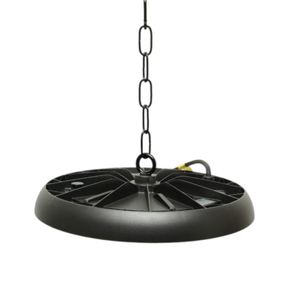Ipari LED UFO High-Bay lámpa 100W, 100-265V, 6500K, 12000lm csarnokokhoz, raktárakhoz 290x32mm IP65 Breckner Germany