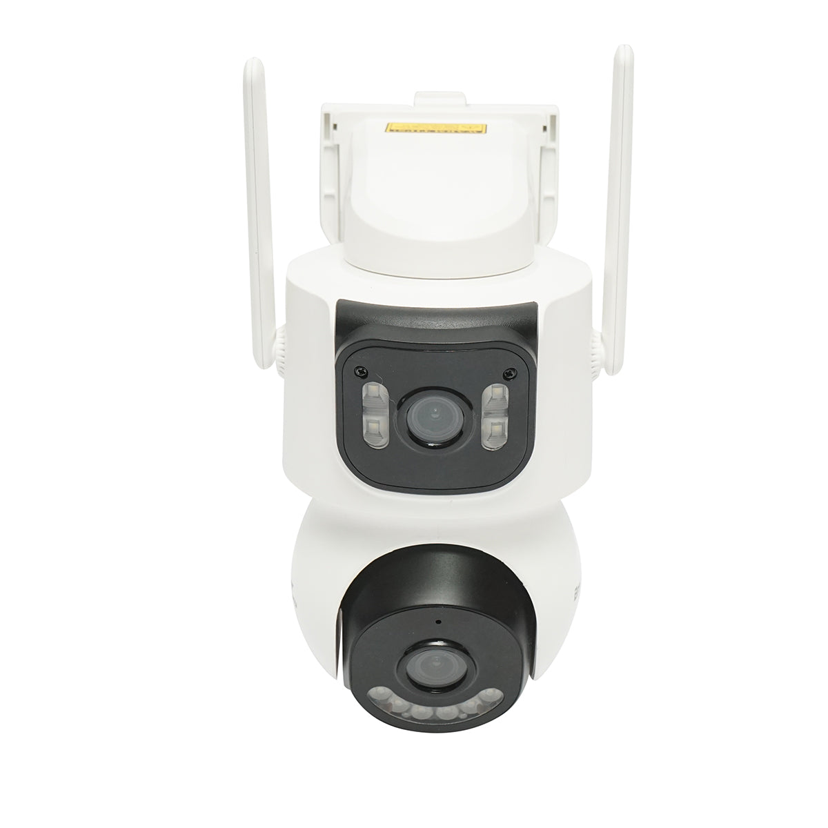 4G megfigyelő kamera, 2,4 GHz-es WIFI 7,6 W-os napelemes gyorstöltéssel, 4 MP-es kettős lencse, 360°-os PTZ forgatás mozgásérzékelővel, emberfelismerés és iCSee alkalmazás
