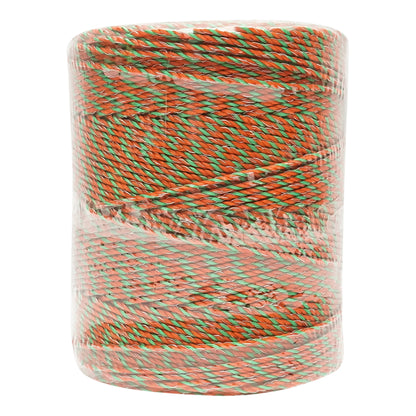 Narancssárga-zöld fi 3 mm 3x0,2mm SS + 2x0,25mm CU, 500m elektromos kerítés Breckner Germany