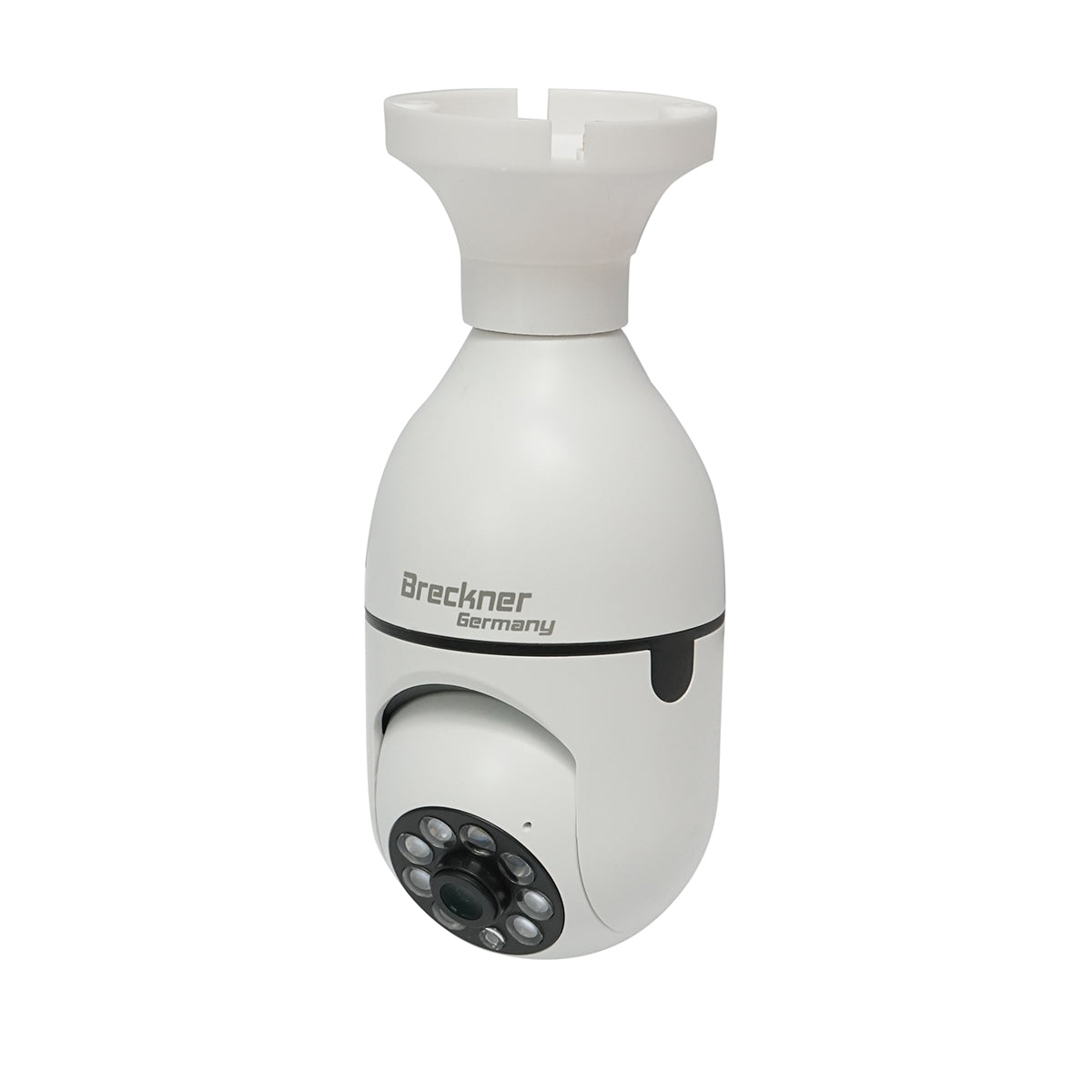 2 MP-es intelligens izzós megfigyelő kamera, 360 fokban forgatható PTZ, P2P WIFI 2.4GHz, E27 izzó típus, mozgásérzékelővel és iCSee alkalmazással.