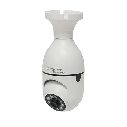 2 MP-es intelligens izzós megfigyelő kamera, 360 fokban forgatható PTZ, P2P WIFI 2.4GHz, E27 izzó típus, mozgásérzékelővel és iCSee alkalmazással.