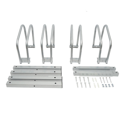 4 kerékpár parkoló állvány Breckner Germany kerékpár tároló 130x32,5x26 cm
