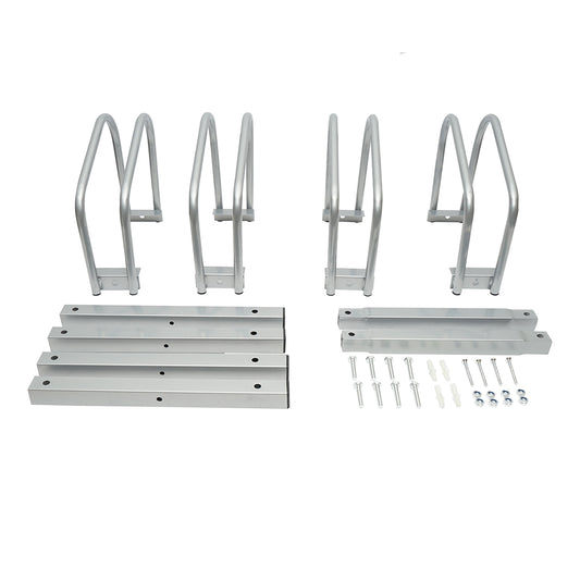 4 kerékpár parkoló állvány Breckner Germany kerékpár tároló 130x32,5x26 cm