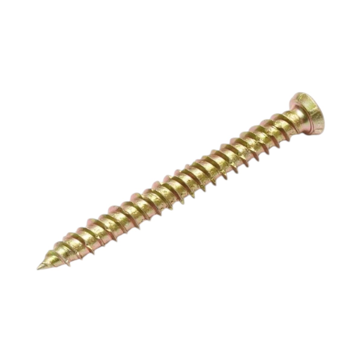 Ajtó-ablak szerelőcsavar 7.5x72mm, torx TX30, sárga cinkozott acél 100 db/doboz