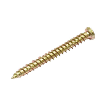 Ajtó-ablak szerelőcsavar 7.5x72mm, torx TX30, sárga cinkozott acél 100 db/doboz