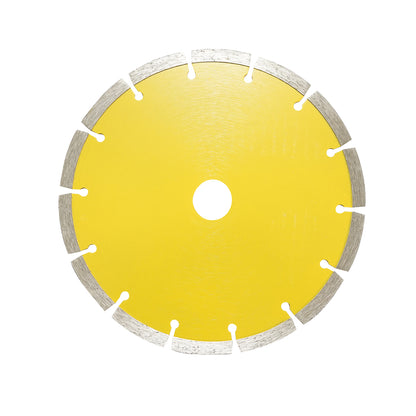 Gyémánt szegmentált tárcsa 180x22.23mm, max. sebesség 8500rpm, száraz vágás betonhoz, kőhöz, gránithoz, márványhoz Crownman