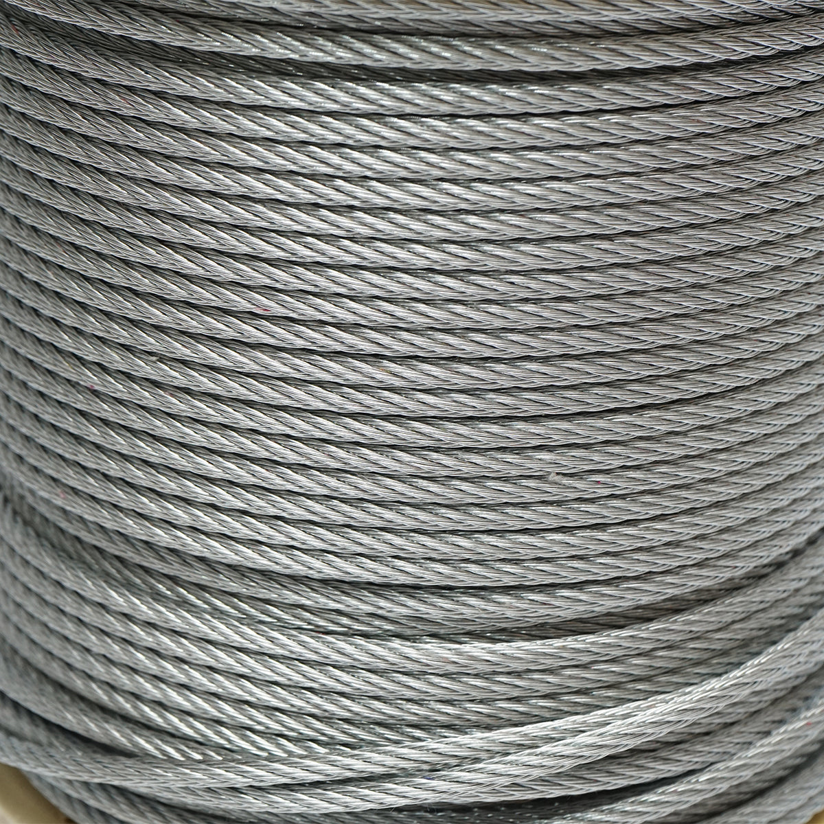 Horganyzott acélkábel 5mm, huzalok 6x7, maximális terhelés 1460Kg, súly 13.1Kg, 150m/tekercs