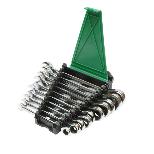 Kombinált racsnis és gyűrűs kulcskészlet 8-19mm 10 darab Breckner Germany